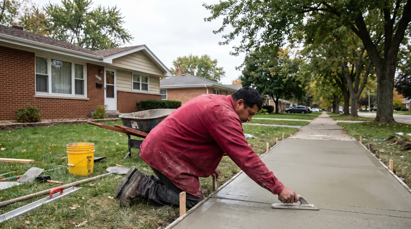 Concrete Contractor in Aurora, IL — B.G. Concrete Inc.