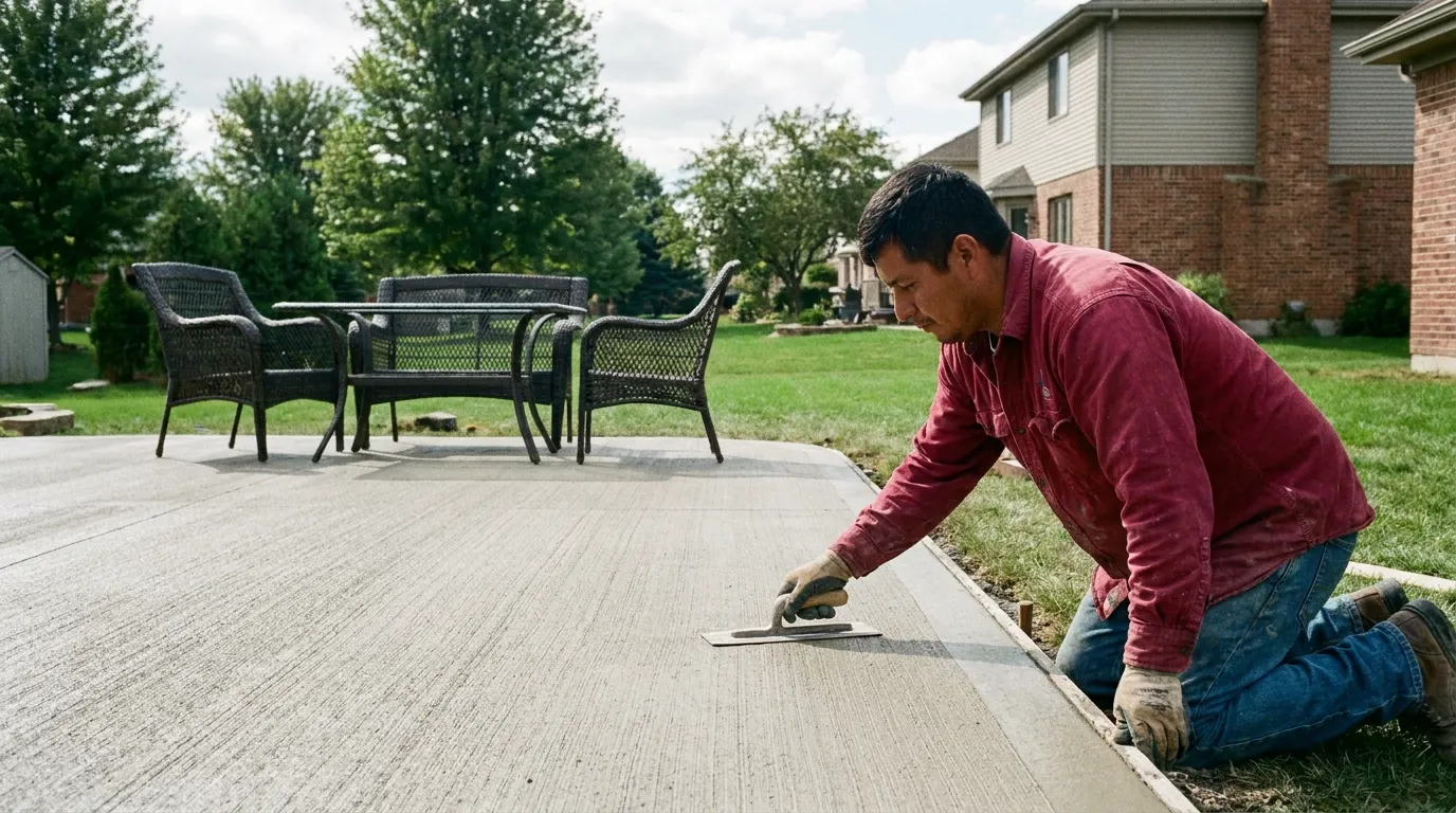 Concrete Contractor in Bloomingdale, IL — B.G. Concrete Inc.