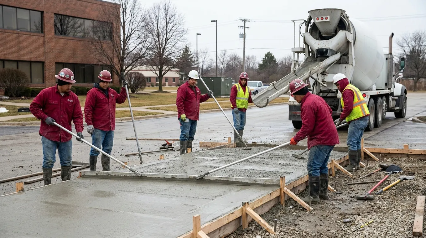 Concrete Contractor in Buffalo Grove, IL — B.G. Concrete Inc.