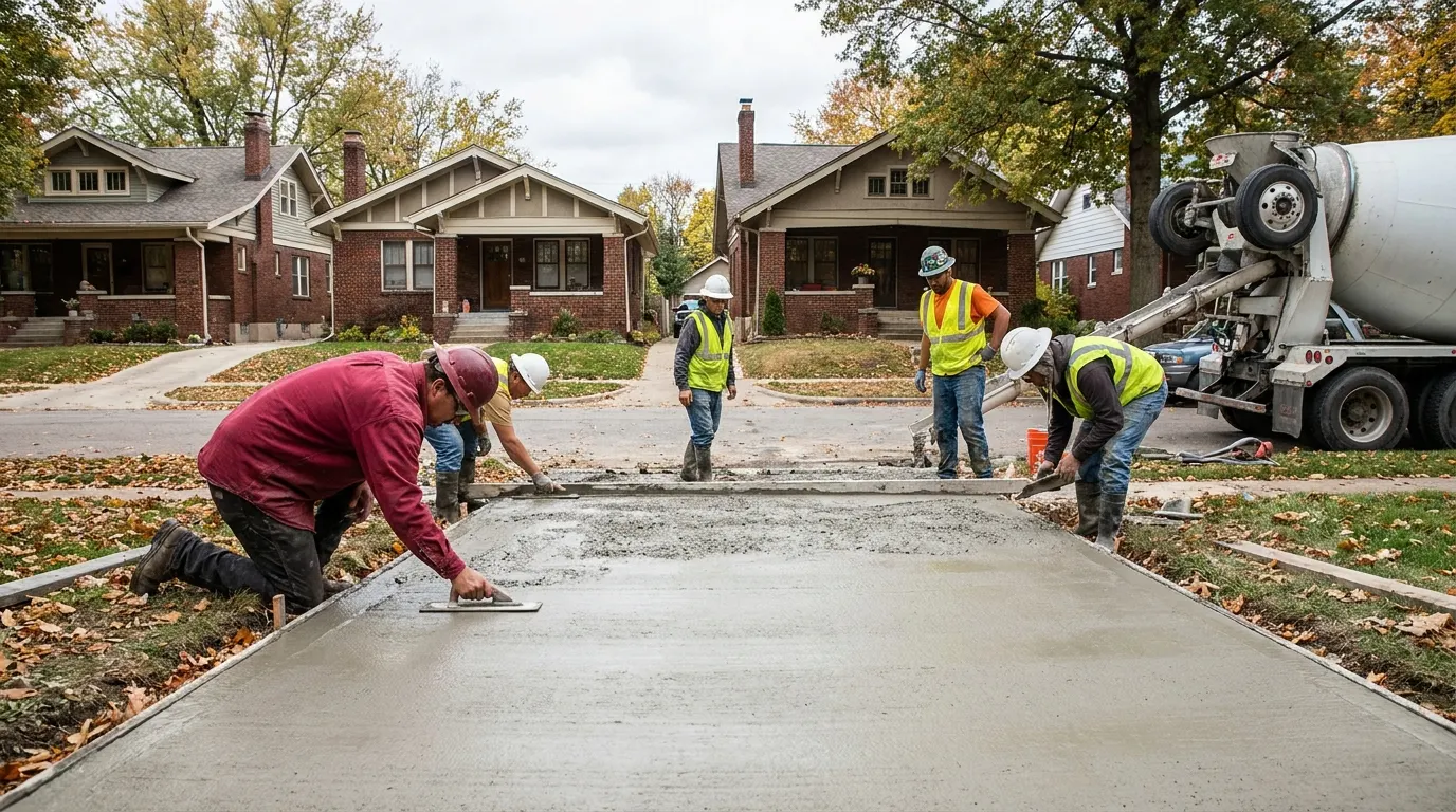Concrete Contractor in Crystal Lake, IL — B.G. Concrete Inc.