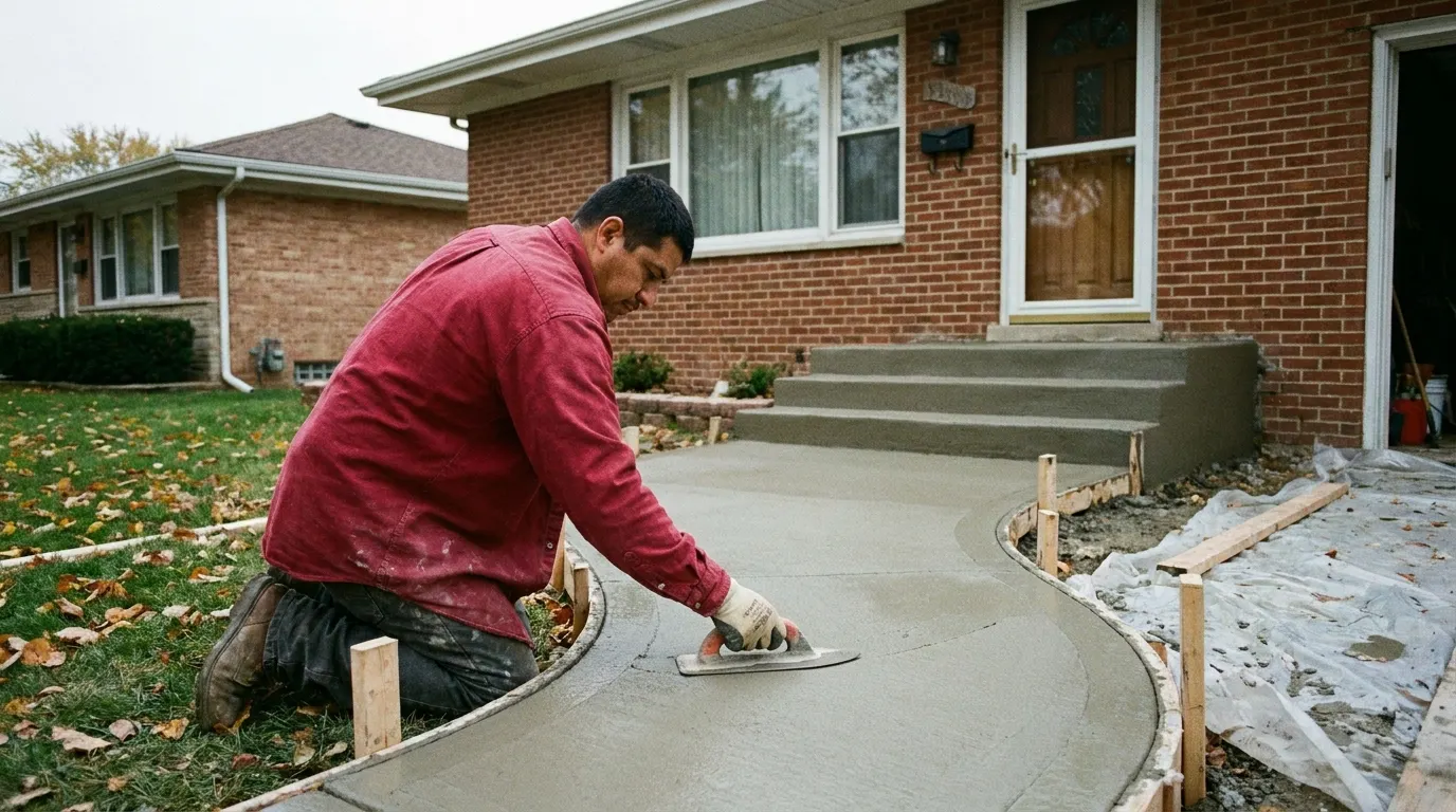Concrete Contractor in Des Plaines, IL — B.G. Concrete Inc.