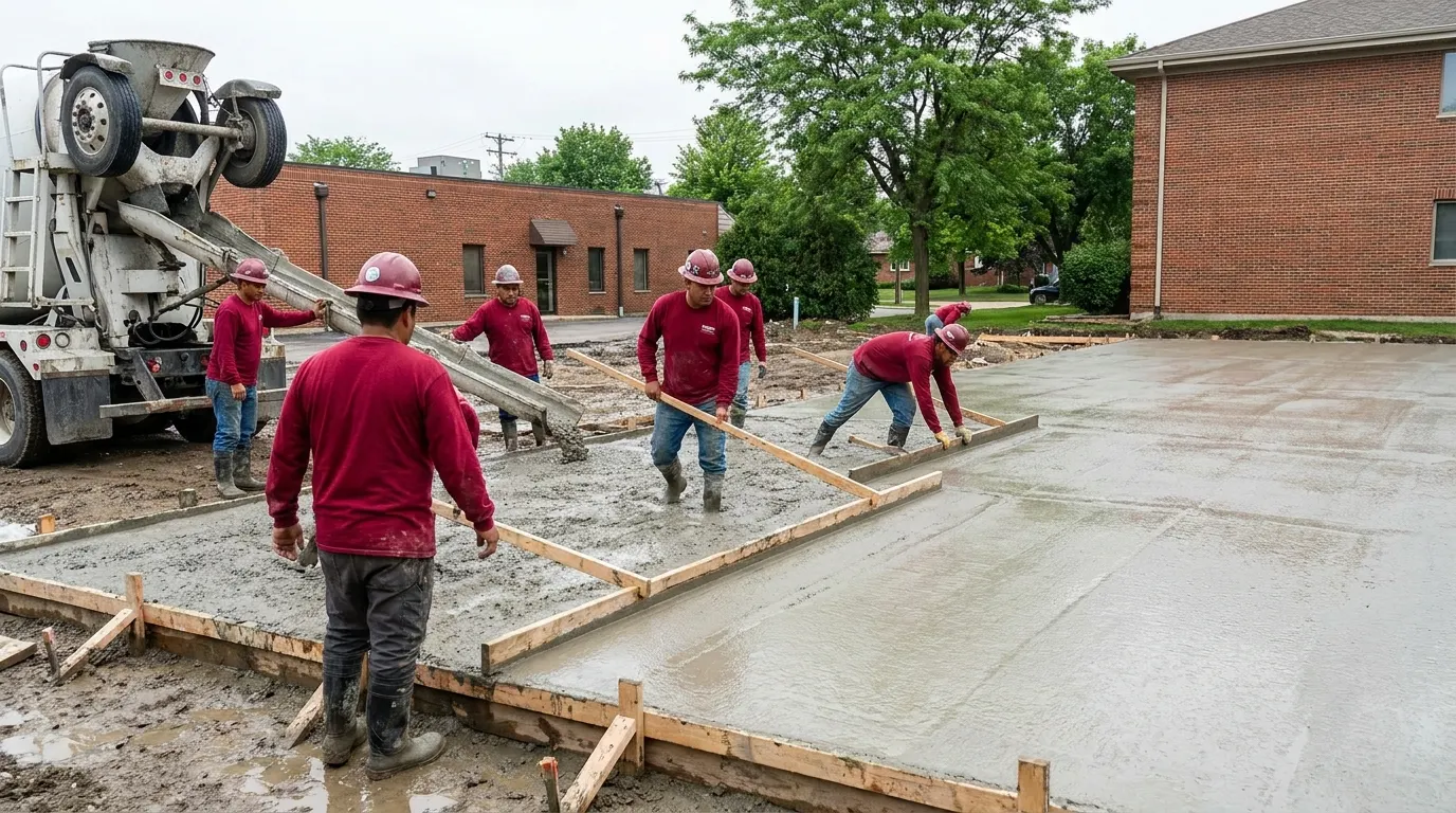 Concrete Contractor in Naperville, IL — B.G. Concrete Inc.