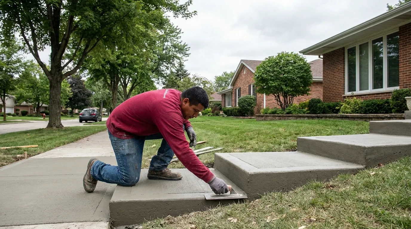 Concrete Contractor in Oak Brook, IL — B.G. Concrete Inc.