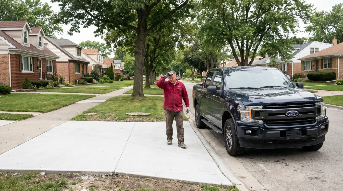 Concrete Contractor in Park Ridge, IL — B.G. Concrete Inc.