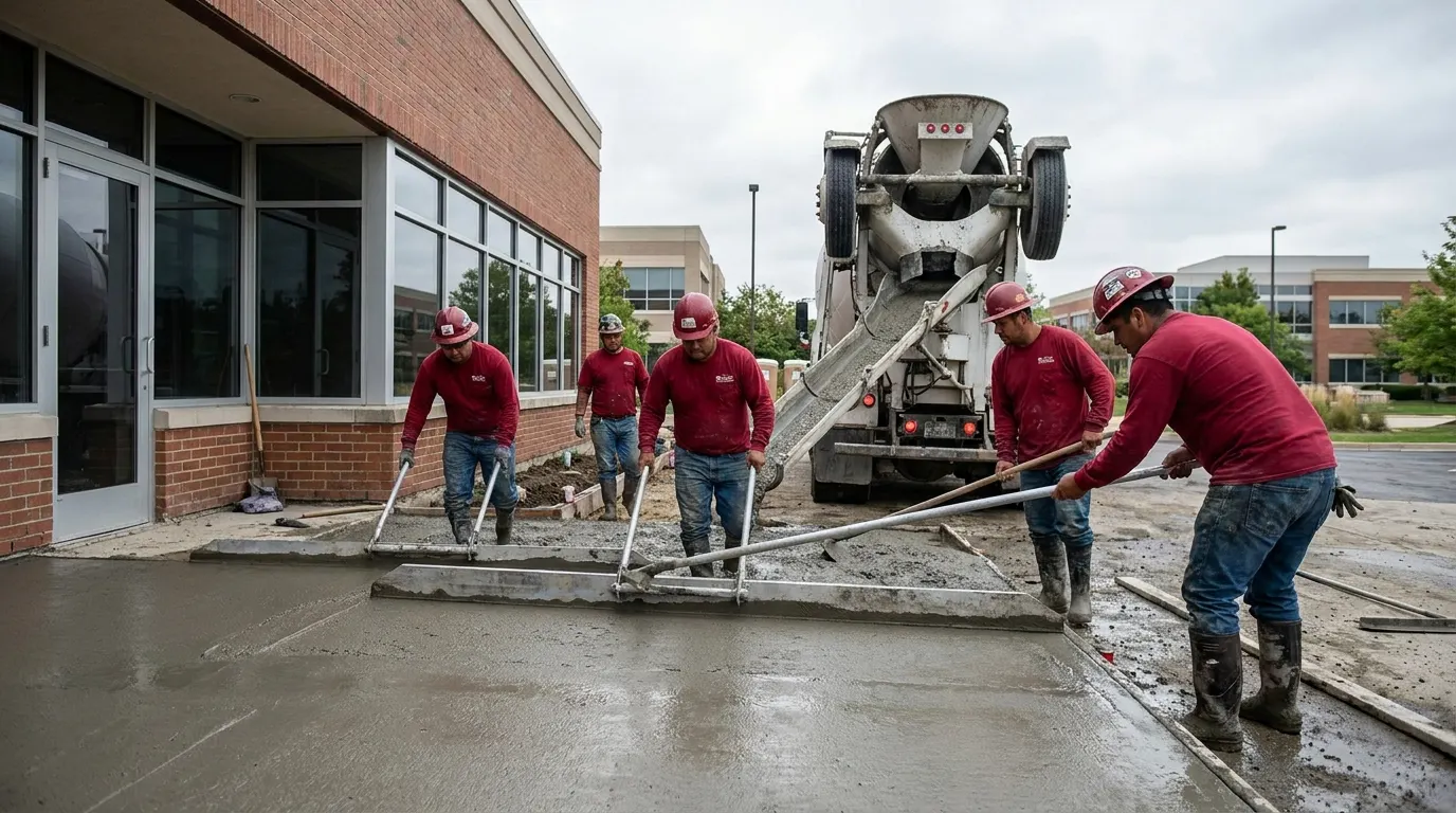 Concrete Contractor in Schaumburg, IL — B.G. Concrete Inc.