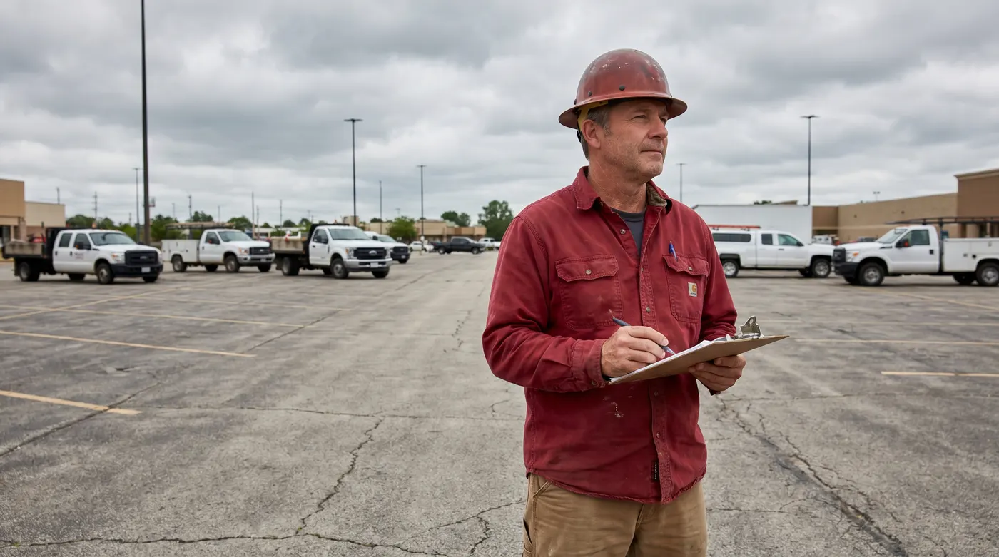 Concrete Parking Lot Cost in 2026: Per-Square-Foot Commercial Price Guide — B.G. Concrete Inc.