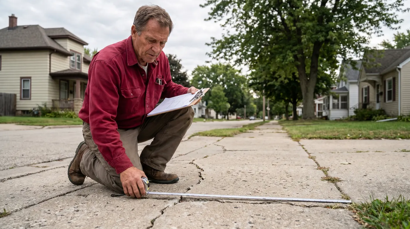 Sidewalk Replacement Cost in 2026: Per-Square-Foot Price Guide — B.G. Concrete Inc.